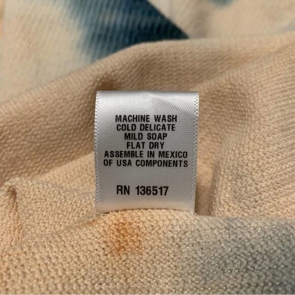 XXL Thrashed Distressed Off Shoulder Earthbound Long Sleeve Burn OUT XXL - Picture 9 of 12